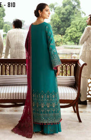 Flossie - Mehak Formals'24 By Flossia Unstitched 3 Piece Wedding formal Collection - aubranz.com