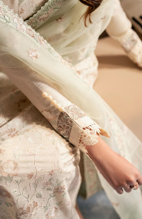 Zarif - Zarif Lawn'25 Embroidered Suits Unstitched 3 Piece - Summer Collection - aubranz.com