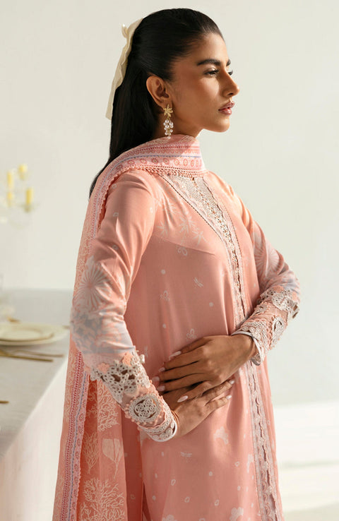 Qalamkar - Qprints by Qalamkar'25 Printed Lawn Suits Unstitched 3 Piece - Summer Collection - aubranz.com