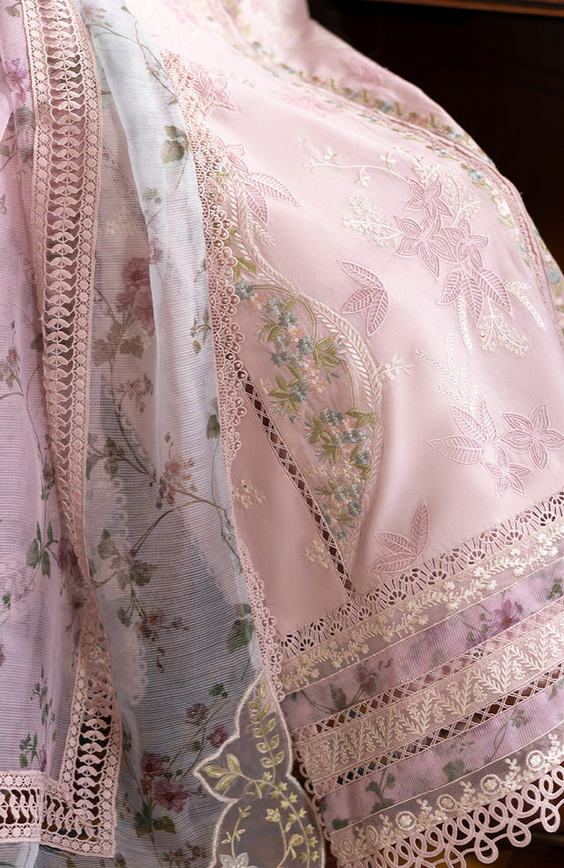 Sairashakira - Bloom Lawn'25 By Saira Shakira Embroidered Suits Unstitched 3 Piece - Summer Collection - aubranz.com