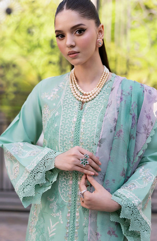 Sairashakira - Bloom Lawn'25 By Saira Shakira Embroidered Suits Unstitched 3 Piece - Summer Collection - aubranz.com
