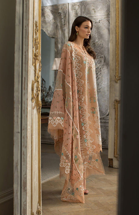 Sobia_Nazir - Luxury Lawn By Sobia Nazir'24 Unstitched 3 Piece Summer Collection - aubranz.com