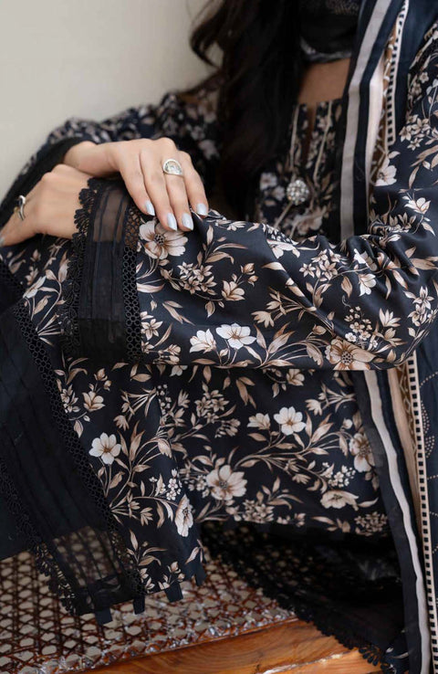 Firdous - RESHAM CAMBRIC BY FIRDOUS PRINTED SUITS UNSTITCHED 3 PIECE - WINTER COLLECTION - aubranz.com