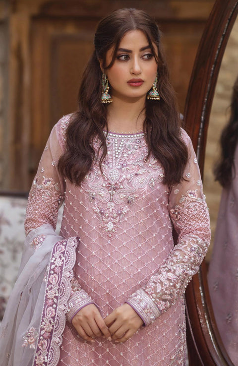 Serene - Sajal Bridal Edit'24 by Serene Unstitched 3 Piece Wedding Collection - aubranz.com