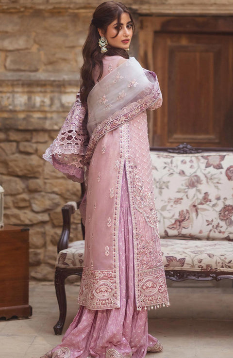 Serene - Sajal Bridal Edit'24 by Serene Unstitched 3 Piece Wedding Collection - aubranz.com