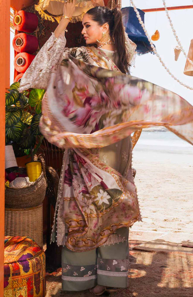 Elaf - Hai Kuch - Festive Lawn'24 By Elaf Lawn Suit Unstitched 3 Piece Summer Collection - aubranz.com