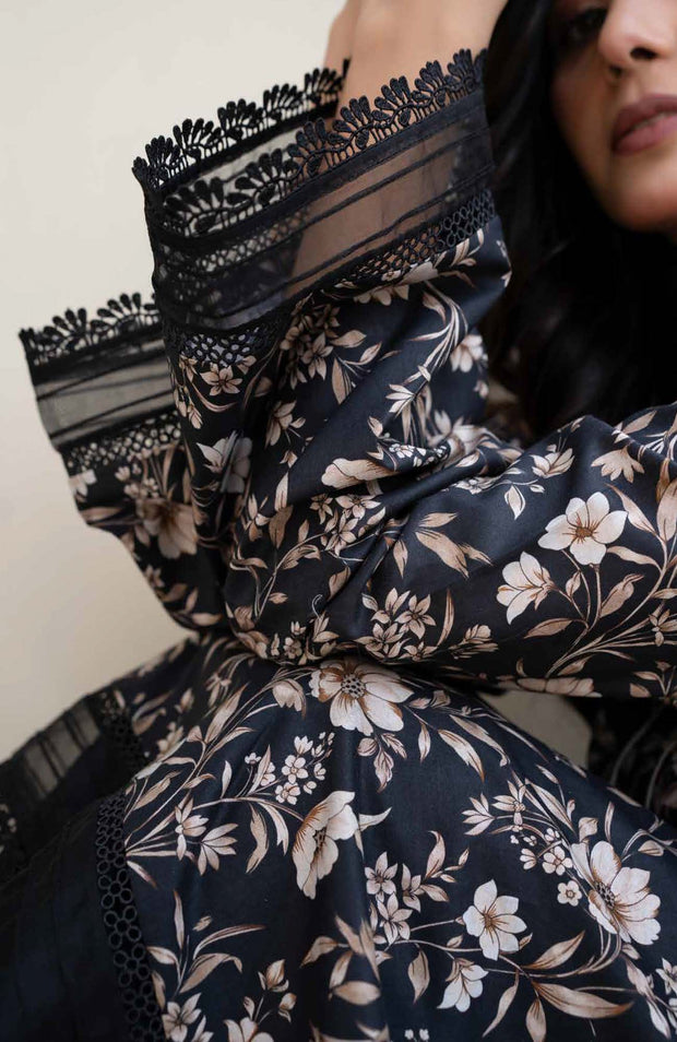 Firdous - RESHAM CAMBRIC BY FIRDOUS PRINTED SUITS UNSTITCHED 3 PIECE - WINTER COLLECTION - aubranz.com