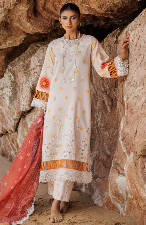 Charizma - Sheen Lawn'25 By Charizma Embroidered Suits Unstitched 3 Piece - Summer Collection - aubranz.com