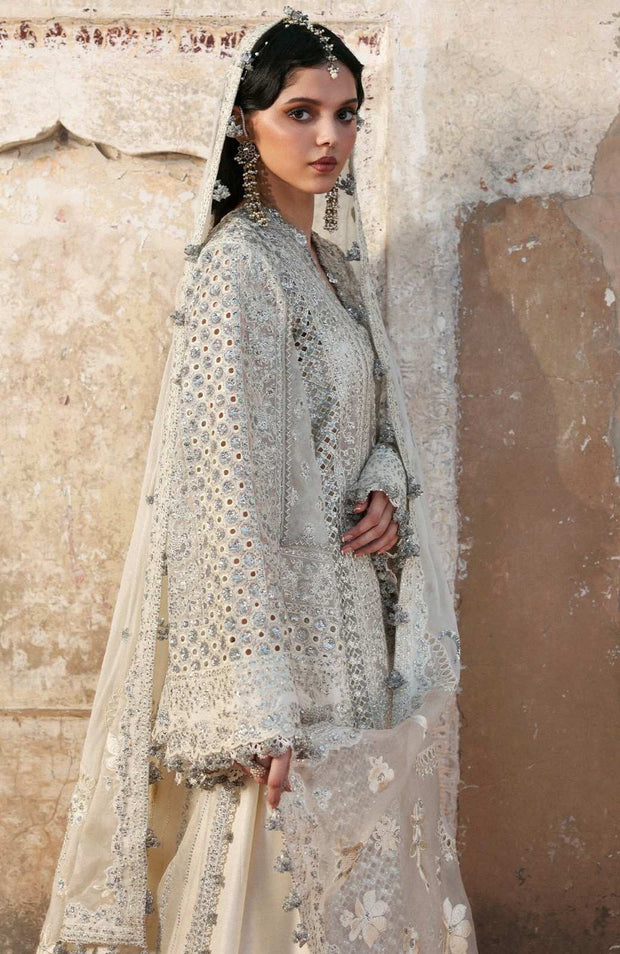 Hussainrehar - Massarat Festive'25 By Hussain Rehar Embroidered Suits Unstitched 3 Piece - Festive Collection - aubranz.com