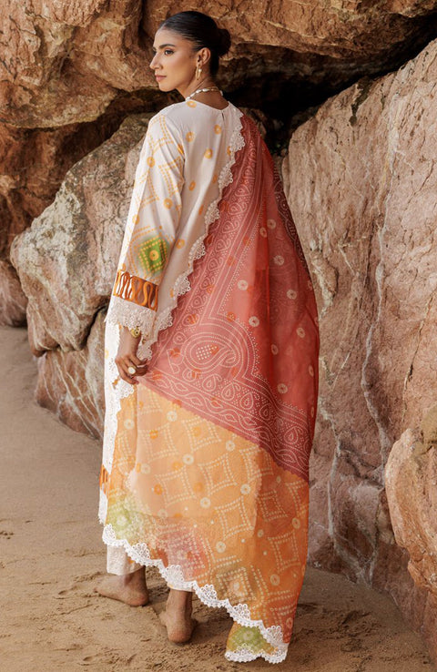 Charizma - Sheen Lawn'25 By Charizma Embroidered Suits Unstitched 3 Piece - Summer Collection - aubranz.com