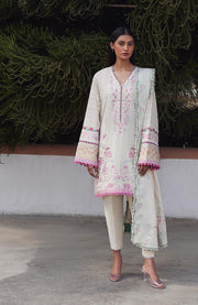 Elan - Silsila By Elan Embroidered Lawn Suit Unstitched 3 Piece Summer Collection - aubranz.com