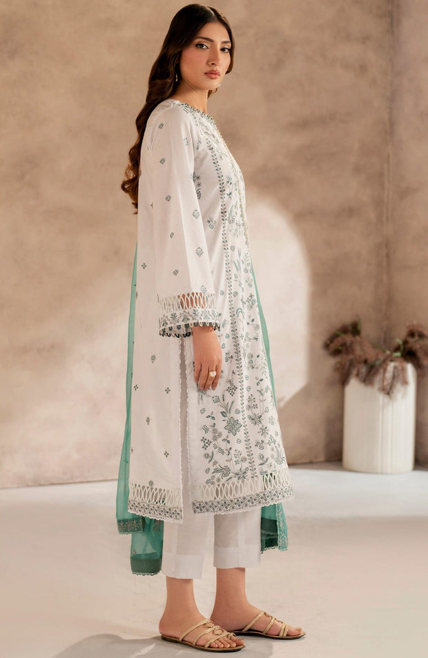 Zarif - Zarif Lawn'25 Embroidered Suits Unstitched 3 Piece - Summer Collection - aubranz.com