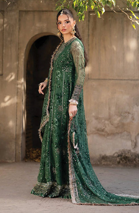 Xenia - Rumi Luxe'25 By Xenia Embroidered Chiffon Suit Unstitched 3 piece - Formal Collection - aubranz.com