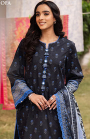 Asimjofa - Asim Jofa Lawn'25 Printed Suits Unstitched 3 Piece - Summer Collection - aubranz.com