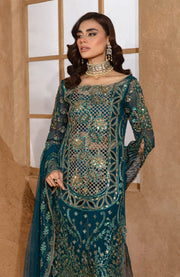 Rangrasiya - Chatoyer By Rang Rasiya Embroidered Suit Unstitched 4 Piece - aubranz.com