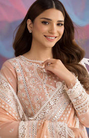Sobia_Nazir - Sobia Nazir Luxury Lawn'25 Embroidered Suits Unstitched 3 Piece - Summer Collection - aubranz.com