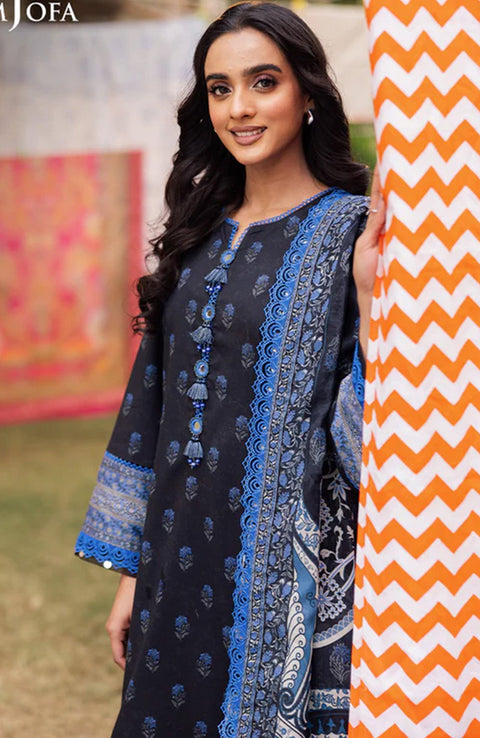 Asimjofa - Asim Jofa Lawn'25 Printed Suits Unstitched 3 Piece - Summer Collection - aubranz.com