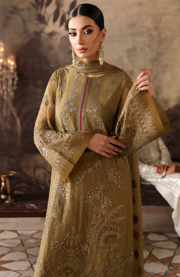 Flossie - Mehak Formals'24 By Flossia Unstitched 3 Piece Wedding formal Collection - aubranz.com