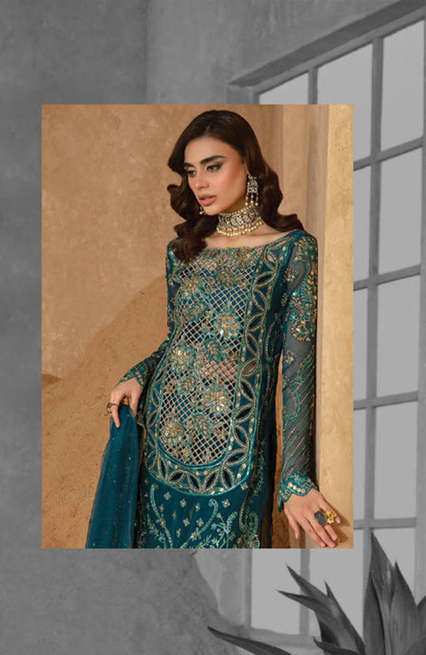 Rangrasiya - Chatoyer By Rang Rasiya Embroidered Suit Unstitched 4 Piece - aubranz.com