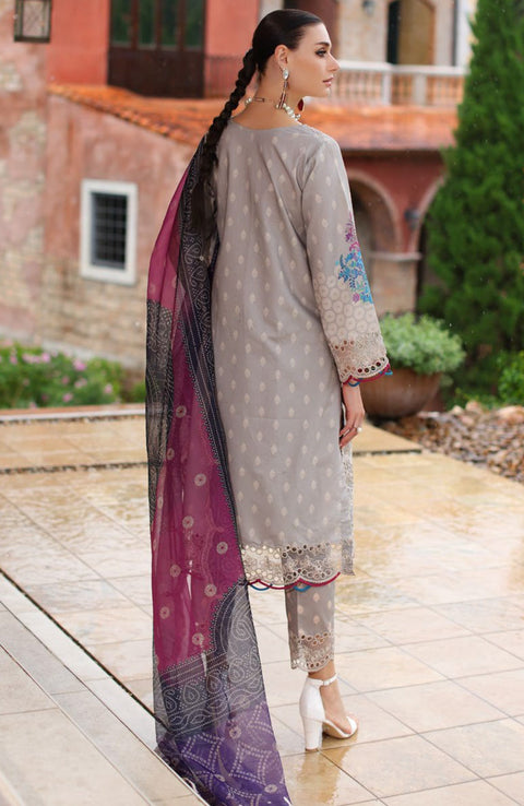 Charizma - Sheen Lawn'25 By Charizma Embroidered Suits Unstitched 3 Piece - Summer Collection - aubranz.com