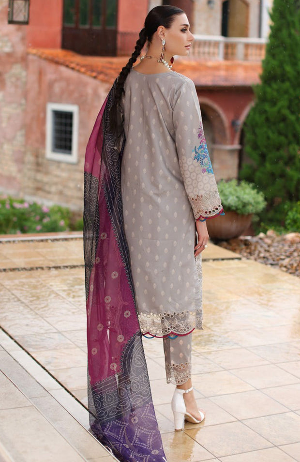 Charizma - Sheen Lawn'25 By Charizma Embroidered Suits Unstitched 3 Piece - Summer Collection - aubranz.com