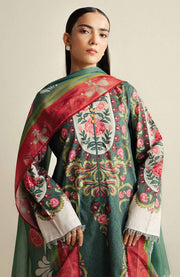 Zara_Shahjahan - Coco Prints'25 Vol-4 by Zara Shahjahan Printed Lawn Suits Unstitched 3 Piece - Summer Collection - aubranz.com