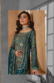 Rangrasiya - Chatoyer By Rang Rasiya Embroidered Suit Unstitched 4 Piece - aubranz.com