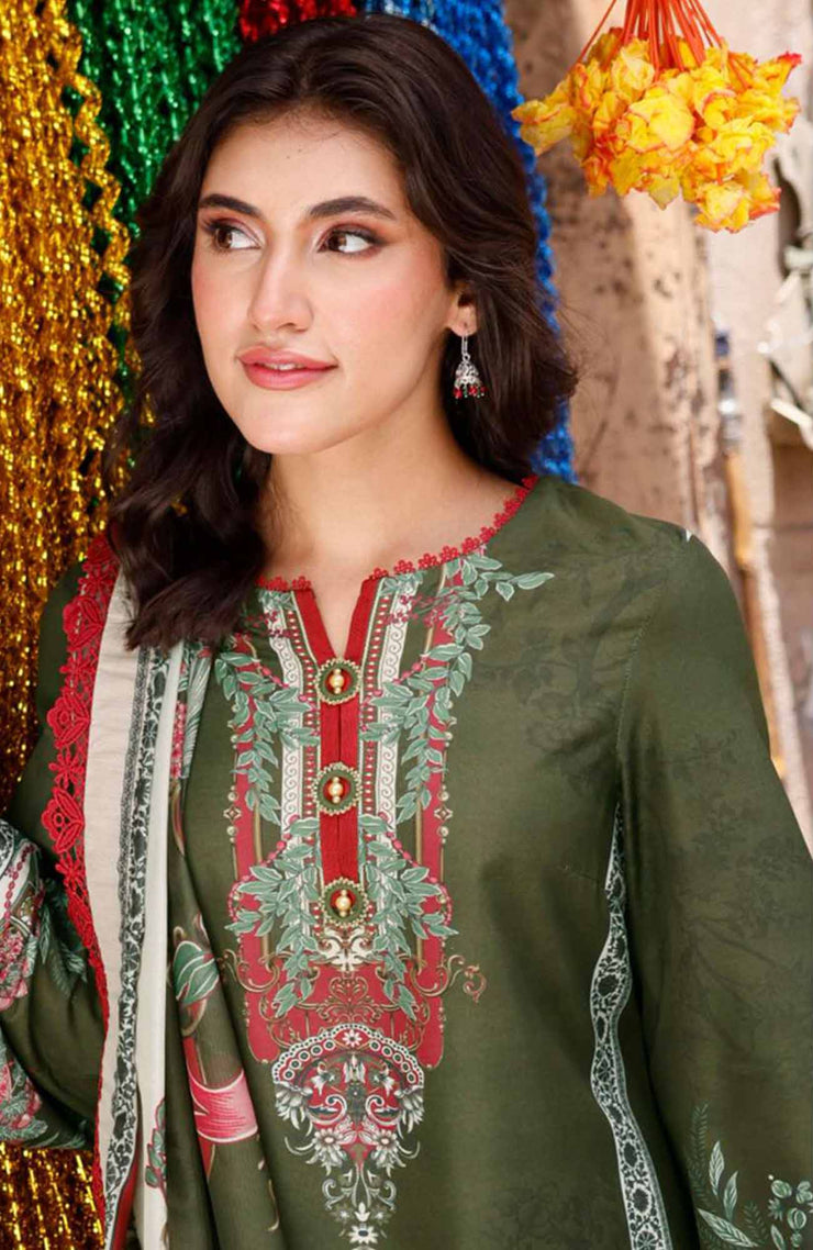 Baagh e Banaras Asim Jofa Arabic Lawn Collection 2024 SKU#52