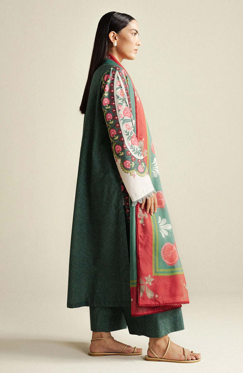 Zara_Shahjahan - Coco Prints'25 Vol-4 by Zara Shahjahan Printed Lawn Suits Unstitched 3 Piece - Summer Collection - aubranz.com