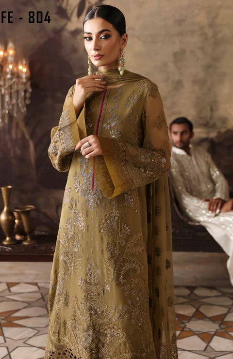 Flossie - Mehak Formals'24 By Flossia Unstitched 3 Piece Wedding formal Collection - aubranz.com