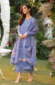 Sobia_Nazir - Sobia Nazir Luxury Lawn'25 Embroidered Suits Unstitched 3 Piece - Summer Collection - aubranz.com