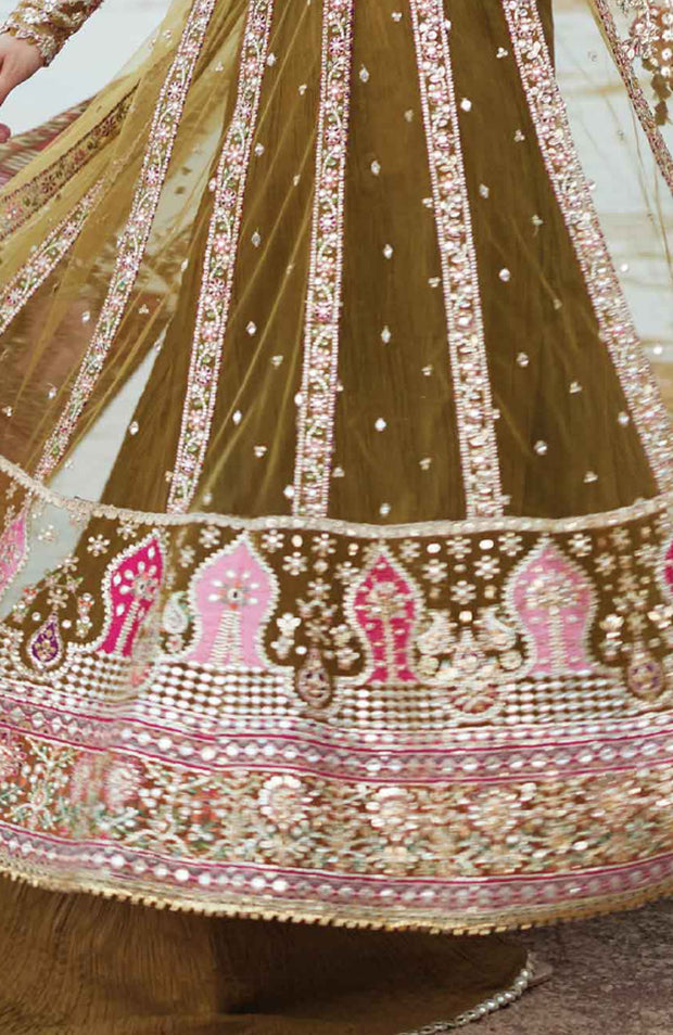 Qalamkar - Qalamkar shadmani raw silk'24 embroidered suits unstitched 3 piece - festive collection - aubranz.com