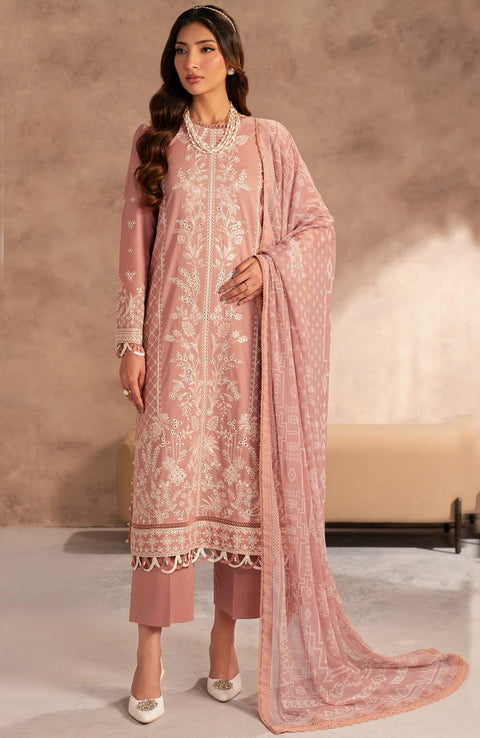 Zarif - Zarif Lawn'25 Embroidered Suits Unstitched 3 Piece - Summer Collection - aubranz.com