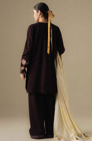 Zara_Shahjahan - COCO WINTER'25 BY ZARA SHAHJAHAN EMBROIDERED KHADDAR SUITS UNSTITCHED 3 PIECE - WINTER COLLECTION - aubranz.com