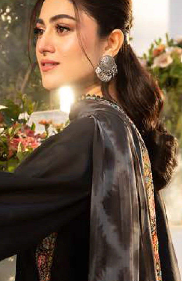 Mariab - Maria B M Basic Vol-1 Printed Lawn Suits Unstitched 3 Piece - Summer Collection - aubranz.com