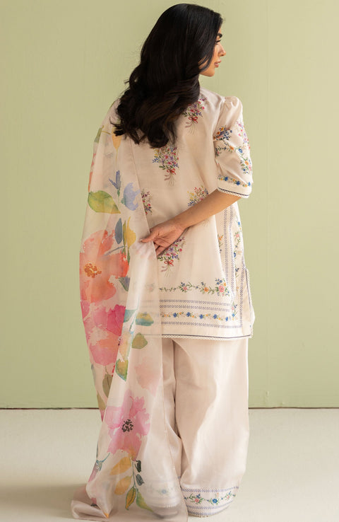 Zara_Shahjahan - Coco Prints'25 by Zara Shahjahan Printed Lawn Suit Unstitched 3 Piece - Summer Collection - aubranz.com