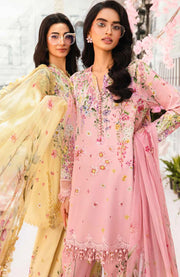 Mariab - MPrint Eid Edit'25 By Maria B Embroidered Lawn Suits Unstitched 3 Piece - Summer Collection - aubranz.com