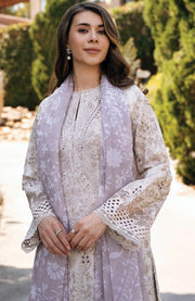 Afrozeh - Afrozeh Damask Lawn'25 Embroidered Suits Unstitched 3 Piece - Summer Collection - aubranz.com
