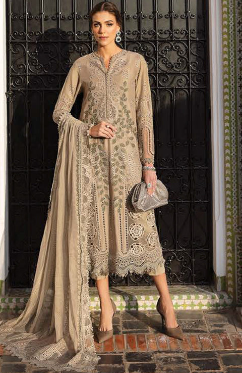 Mariab - Maria B Voyage a'Luxe x Morocco Luxury Lawn'25 Embroidered Suits Unstitched 3 Piece - Summer Collection - aubranz.com