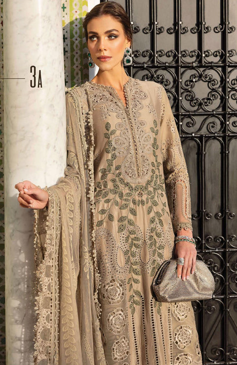 Mariab - Maria B Voyage a'Luxe x Morocco Luxury Lawn'25 Embroidered Suits Unstitched 3 Piece - Summer Collection - aubranz.com