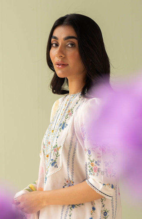 Zara_Shahjahan - Coco Prints'25 by Zara Shahjahan Printed Lawn Suit Unstitched 3 Piece - Summer Collection - aubranz.com