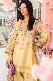 Mariab - MPrint Eid Edit'25 By Maria B Embroidered Lawn Suits Unstitched 3 Piece - Summer Collection - aubranz.com