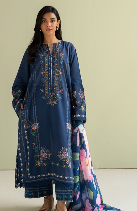 Zara_Shahjahan - Coco Prints'25 by Zara Shahjahan Printed Lawn Suit Unstitched 3 Piece - Summer Collection - aubranz.com