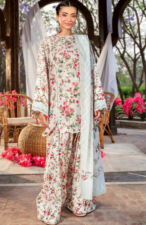 Elaf - Elaf Prints'25 Printed Lawn Suits Unstitched 3 Piece - Summer Collection - aubranz.com