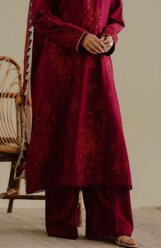 Zara_Shahjahan - Coco Lawn Drop Two'25 By Zara Shahjahan Embroidered Lawn Suits Unstitched 3 Piece - Summer Collection - aubranz.com