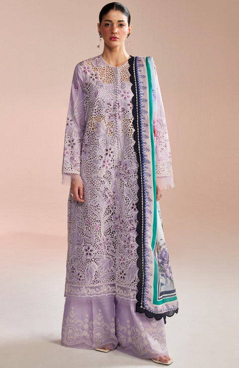 Zara_Shahjahan - Satori Lawn'25 By Zara Shahjahan Embroidered Suits Unstitched 3 Piece - Summer Collection - aubranz.com