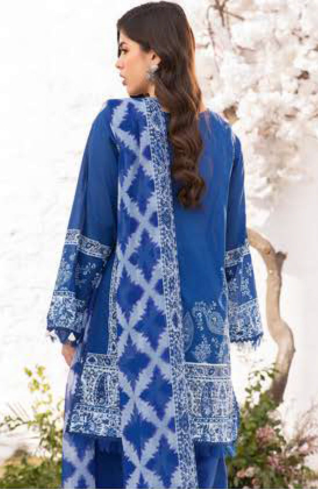 Mariab - Maria B M Basic Vol-1 Printed Lawn Suits Unstitched 3 Piece - Summer Collection - aubranz.com