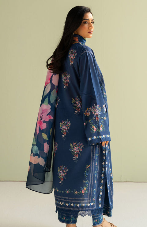 Zara_Shahjahan - Coco Prints'25 by Zara Shahjahan Printed Lawn Suit Unstitched 3 Piece - Summer Collection - aubranz.com