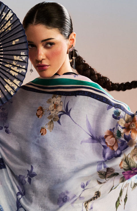 Zara_Shahjahan - Satori Lawn'25 By Zara Shahjahan Embroidered Suits Unstitched 3 Piece - Summer Collection - aubranz.com