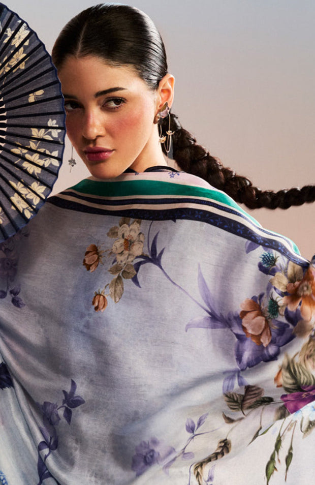 Zara_Shahjahan - Satori Lawn'25 By Zara Shahjahan Embroidered Suits Unstitched 3 Piece - Summer Collection - aubranz.com